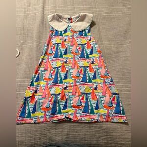 Smockingbird sailboat Toddler Dress